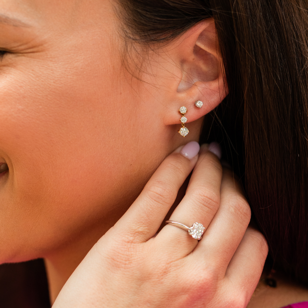 stacking earrings