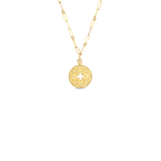 Venetian Princess 0.09ct Diamond Necklace in 18K Yellow Gold, 19in