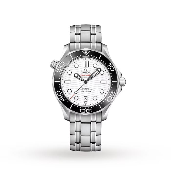 42MM DIVER 300M WHITE DIAL BRACELET