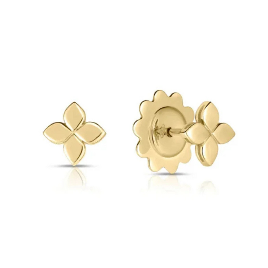 Love in Verona Stud Earrings in 18K Yellow Gold