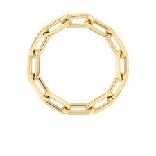 Designer Gold Bracelet in 18K Yellow Gold