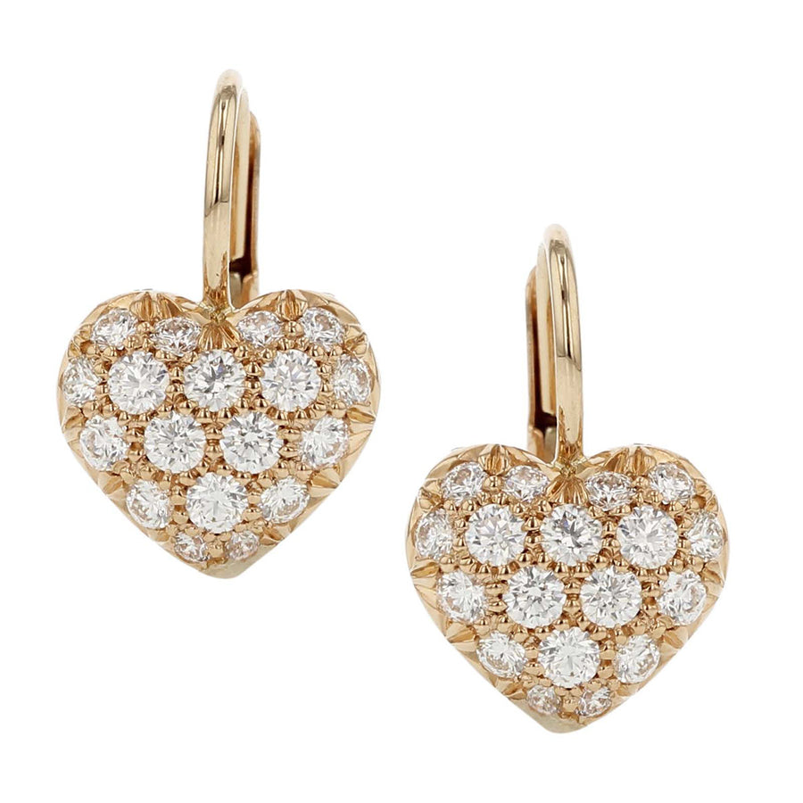 Pavé Sweetheart Earrings