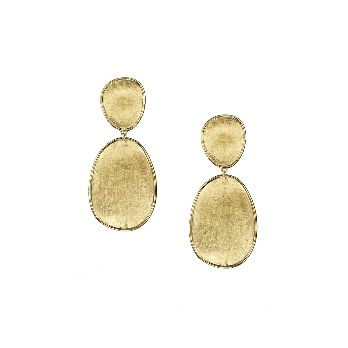 Berry Double Drop Earrings, Gold main image 1