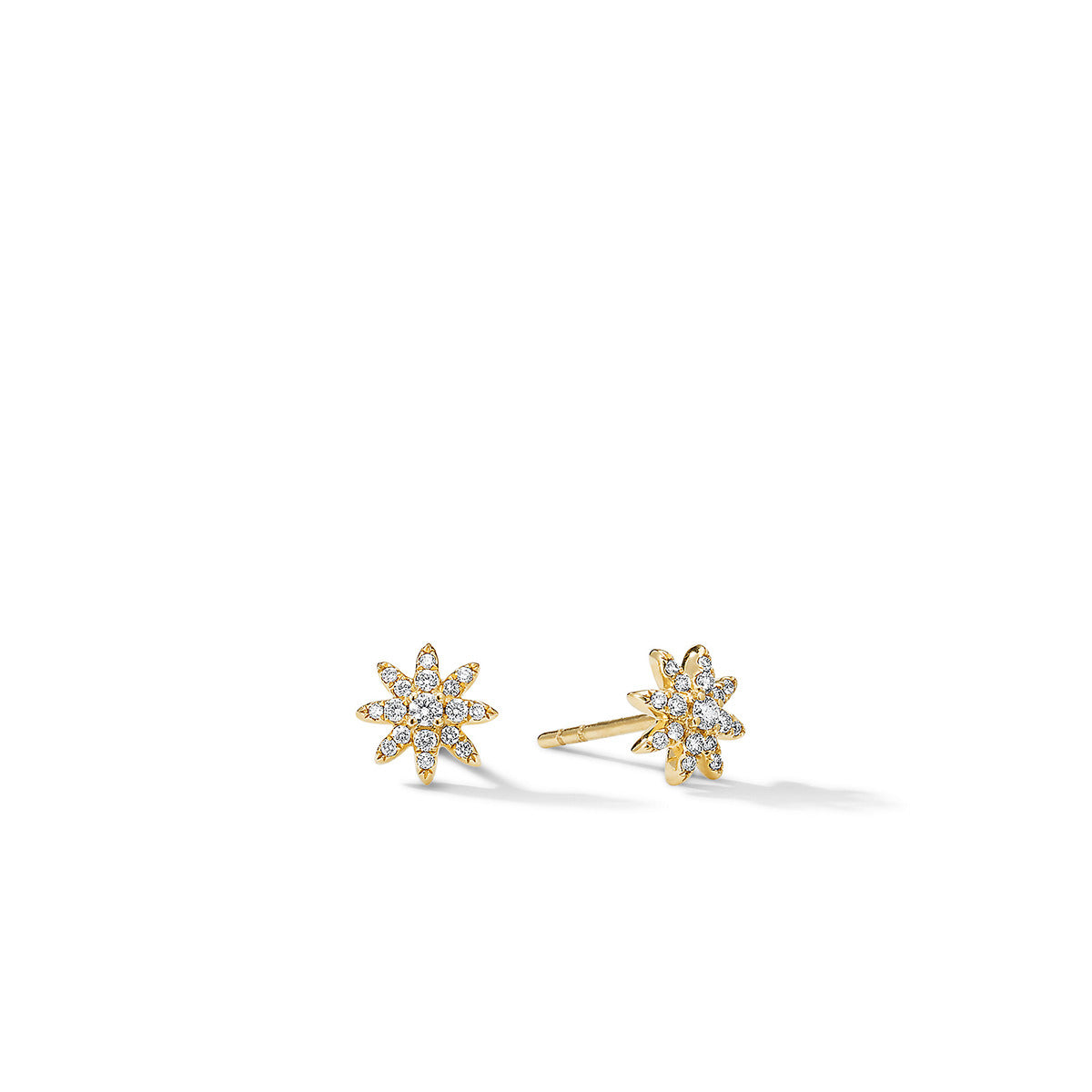 Popping Ice Yellow hot Diamond Stud Earrings