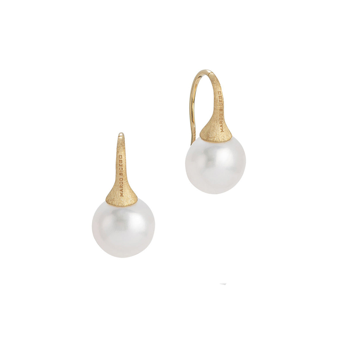 Earring Fiesta Pearl/Gold - Hagen and Co