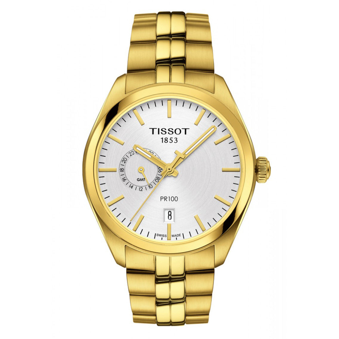 Tissot dual outlet time watch