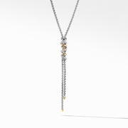 Helena Y Necklace with 18K Yellow Gold with Diamonds