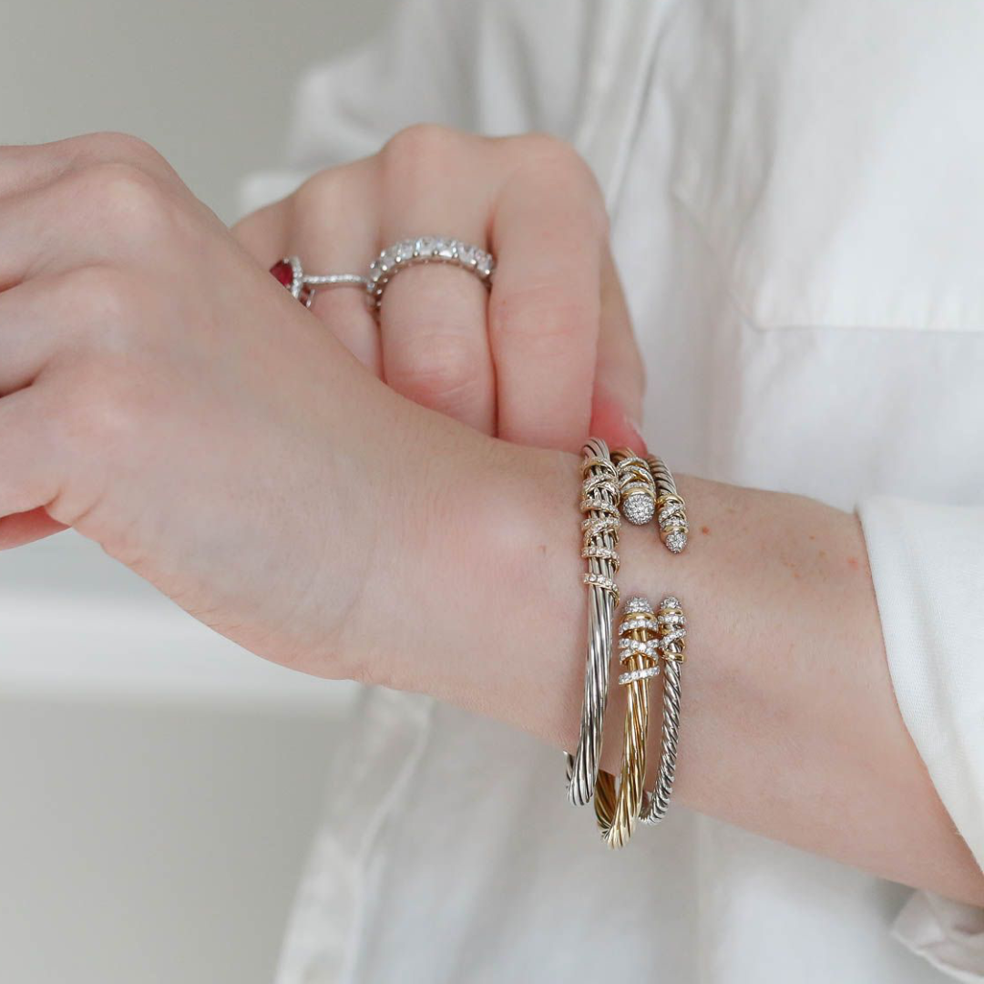 Bracelet and Ring Stack