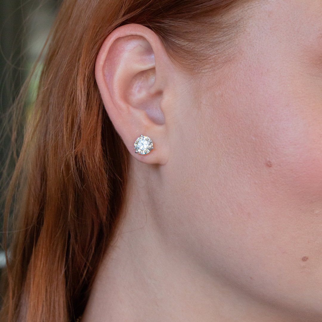 Diamond Stud Earrings