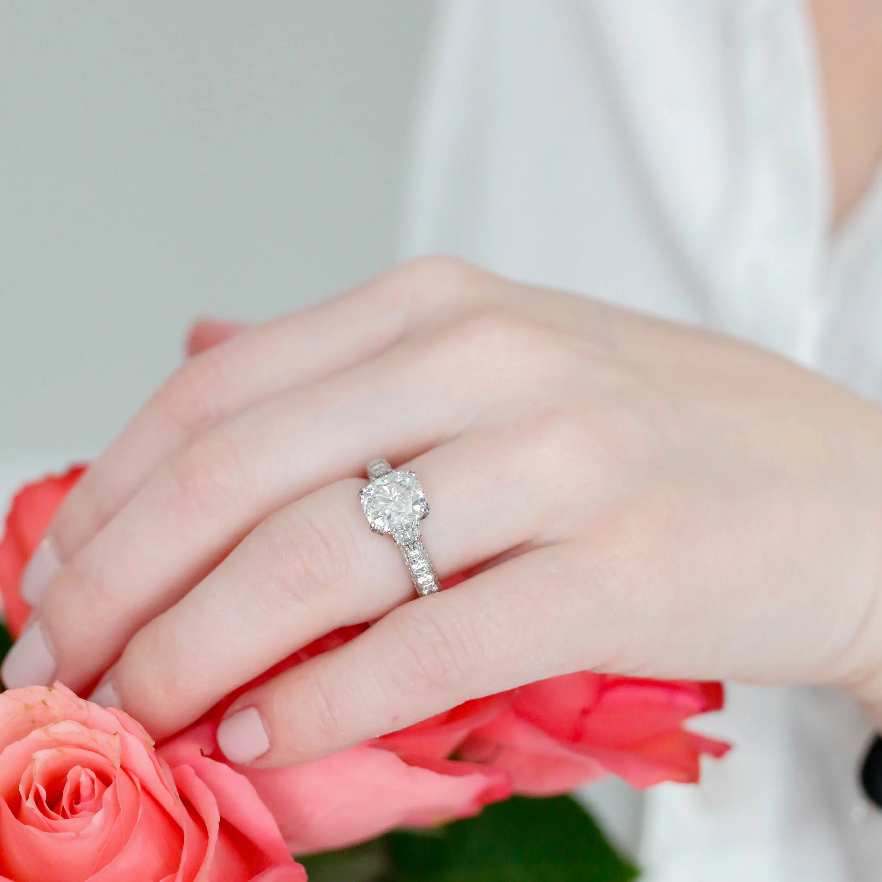 The Difference Between Cushion Cut and Princess Cut Diamonds