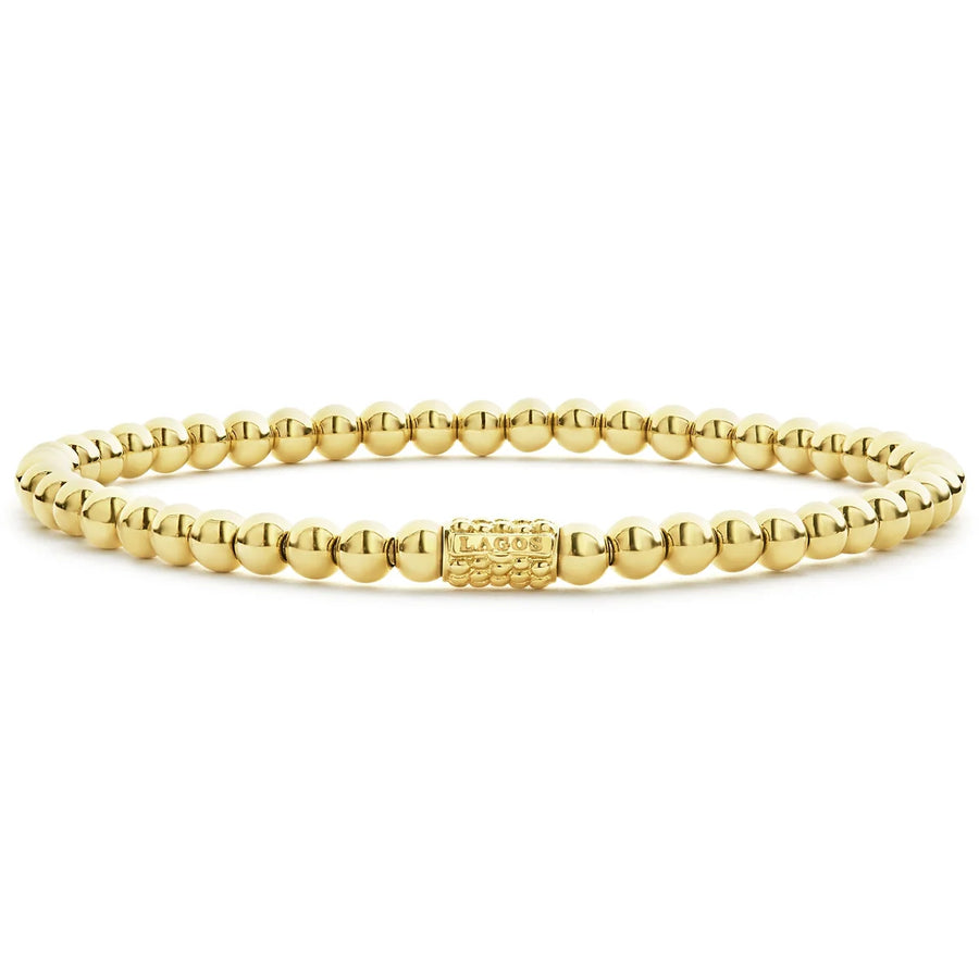 Caviar Gold Bracelet