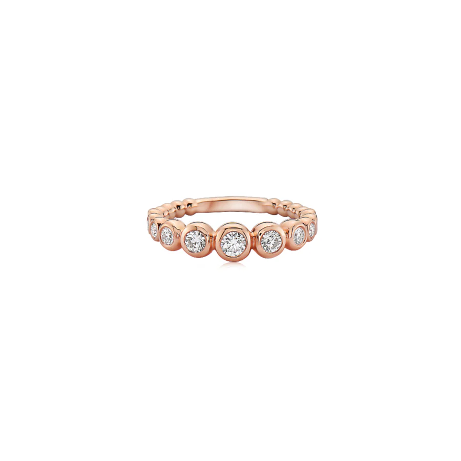 Charles Krypell- Diamond Bubble Tapered Ring-3_9429_PD-210000493201-at Schiffman's Jewelers

