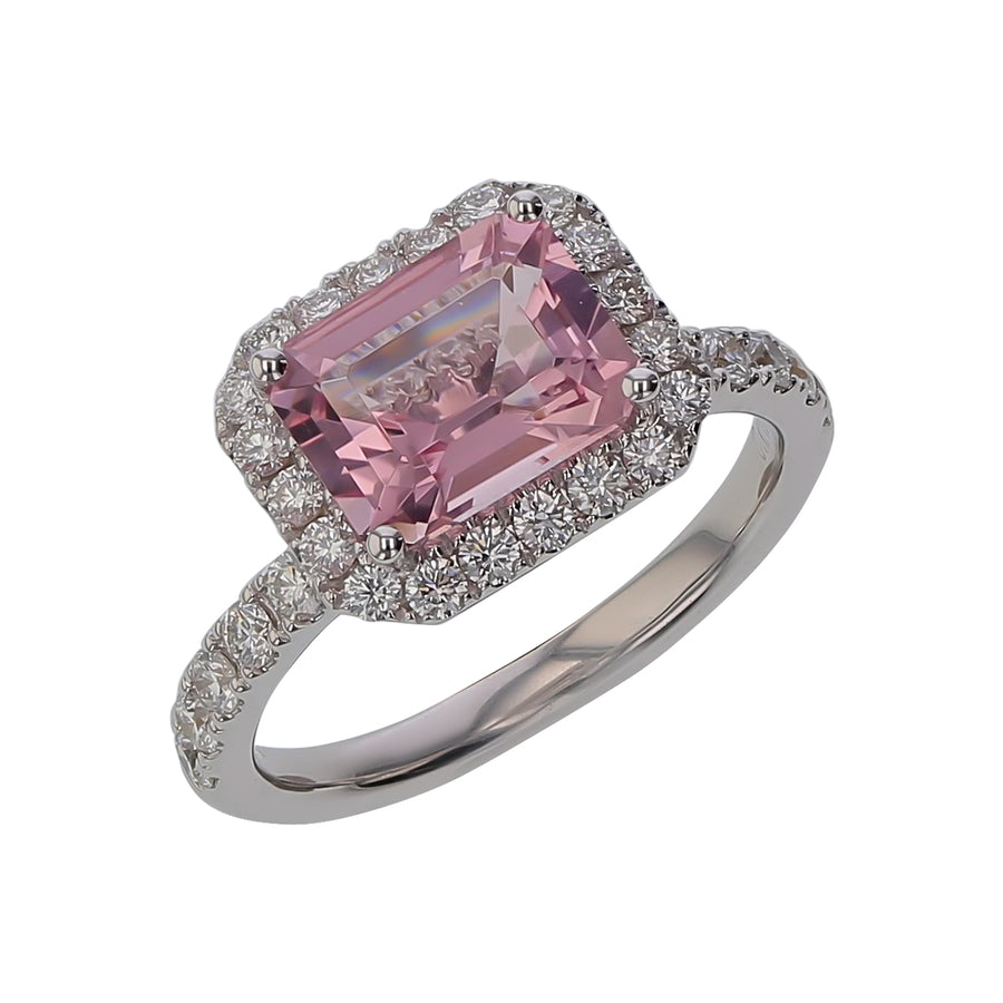 Charles Krypell Morganite-and-Diamond Halo Ring-3_7362_WM-210000493181-at Schiffman's Jewelers
