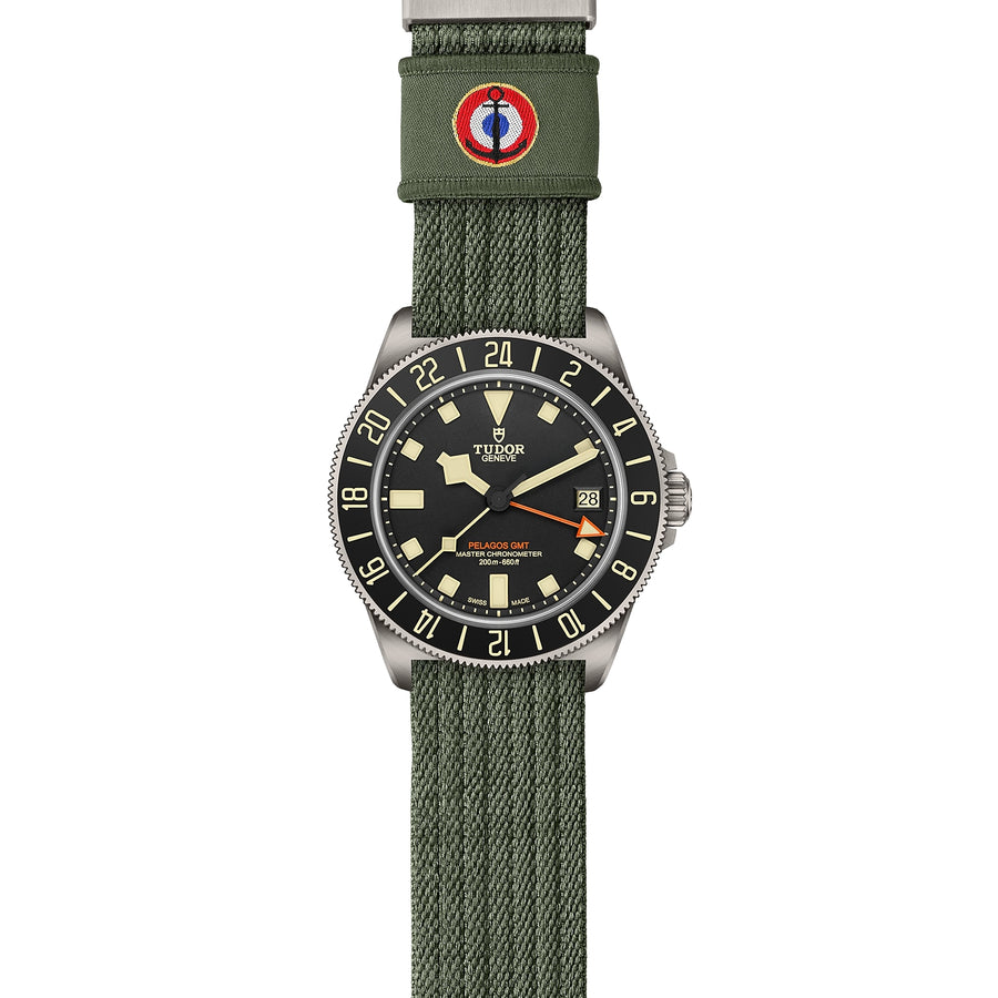 TUDOR Pelagos FXD GMT 43mm - M2542G257NU-0002 at Schiffman’s Jewelers