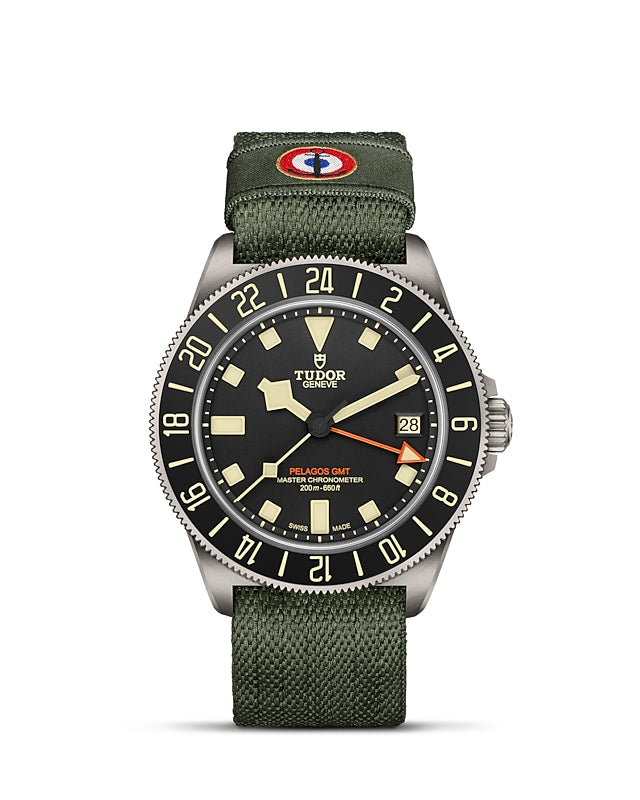 TUDOR Pelagos FXD GMT 43mm - M2542G257NU-0002 at Schiffman’s Jewelers