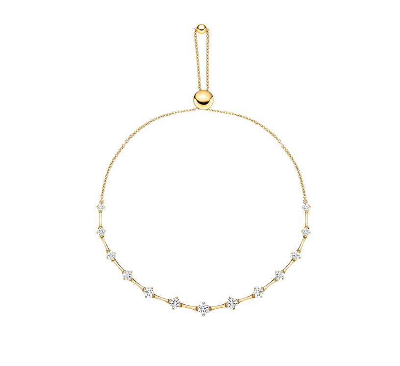 Cadence Diamond Bracelet in 18K Yellow Gold