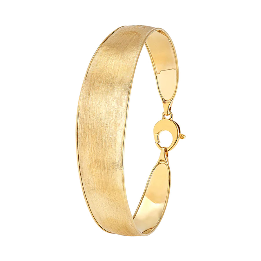 Lunaria Bangle Bracelet in 18K Yellow Gold