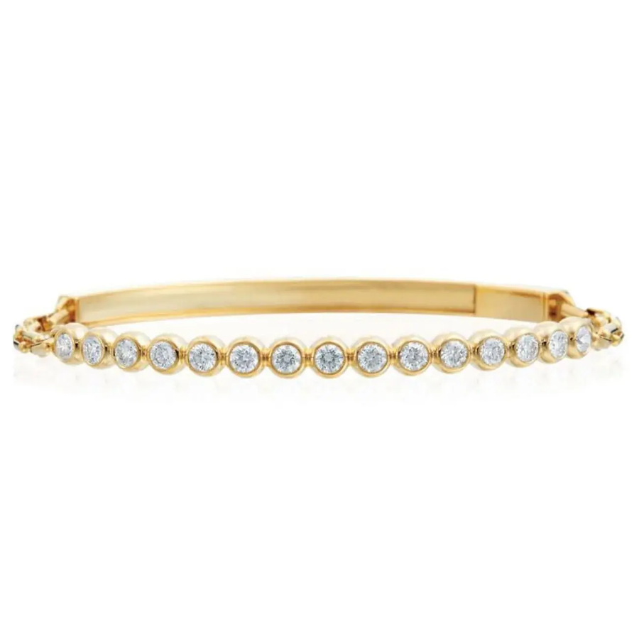 Moonlight 0.82ct Diamond Bracelet in 18K Yellow Gold