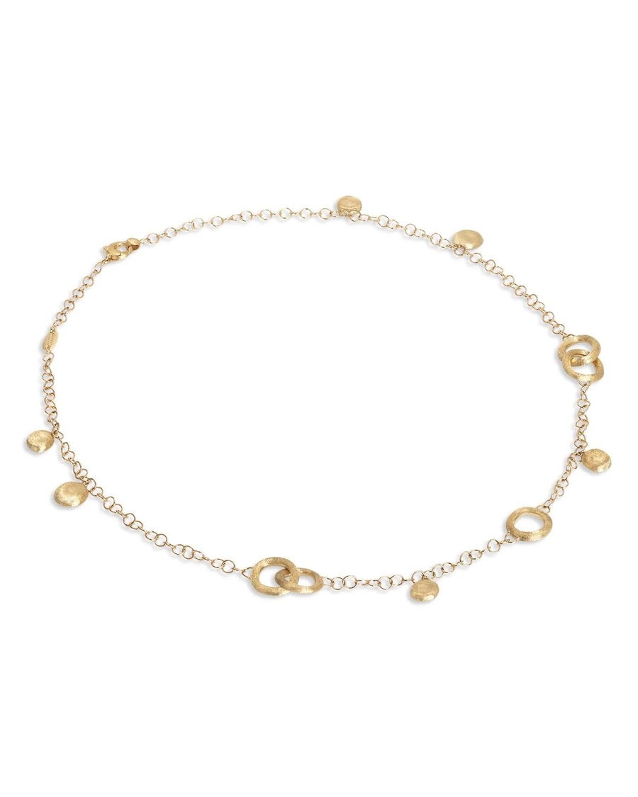 Jaipur Link Charm Necklace in 18K Yellow Gold, 18in