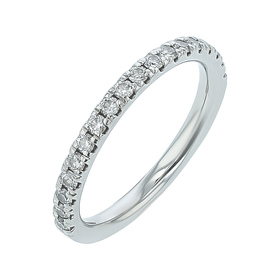 Heart's On Fire Acclaim 0.42ct Diamond Wedding Band in Platinum, size 7