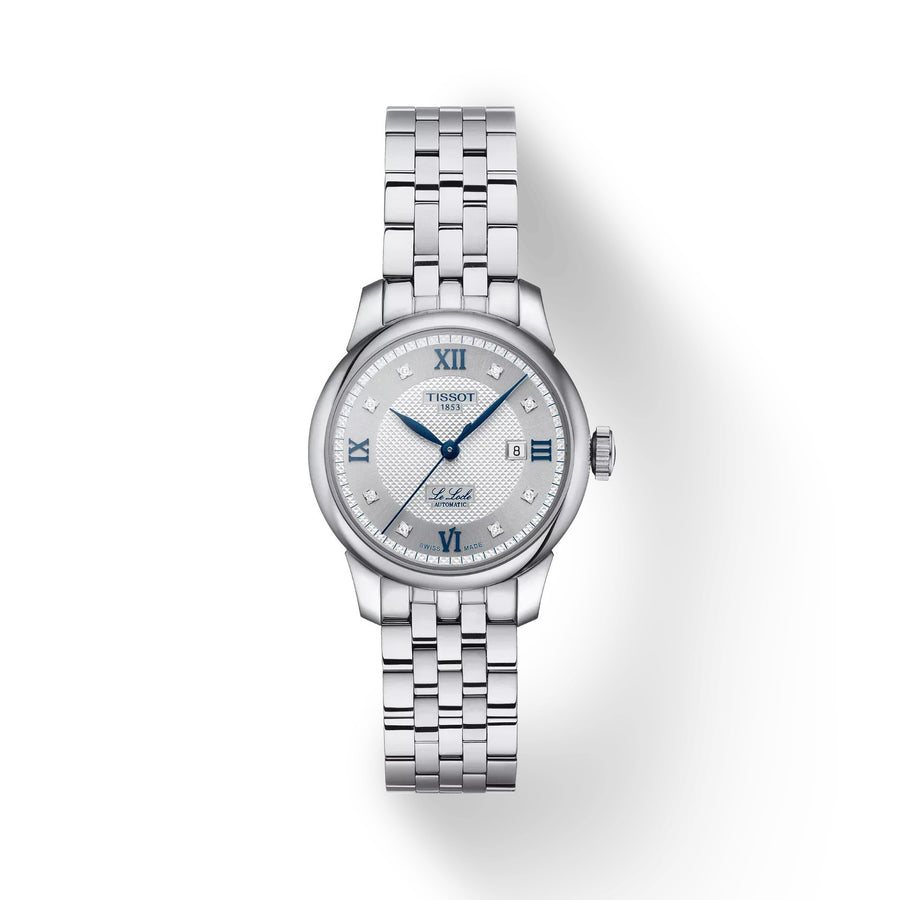 29mm Le Locle Anniversary Watch with Silver Dial in Stainless Steel, Bracelet