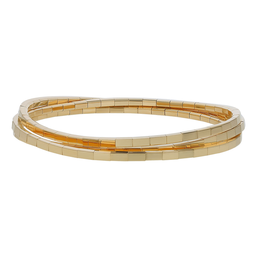 Wrap Stretch Bracelet in 18K Yellow Gold