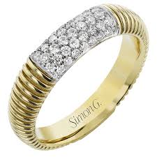 0.35ct Diamond Single Station Ring in 18K Yellow Gold, size 6.5