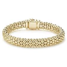 Gold Beaded Bracelet