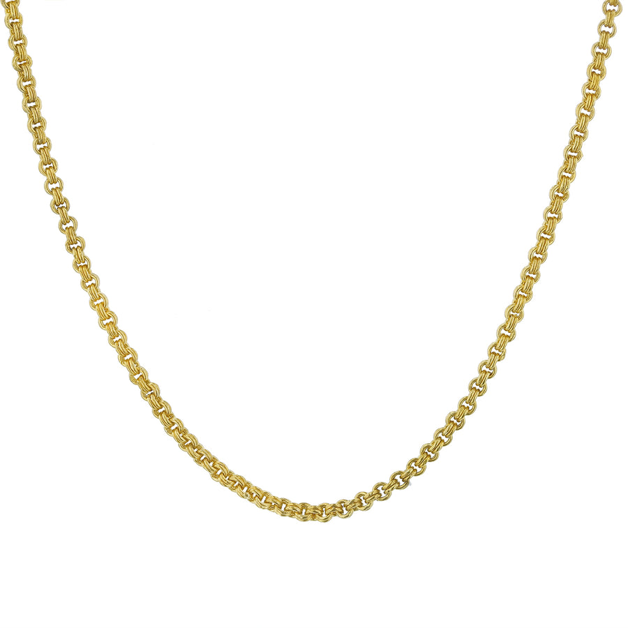 1.6mm Braided Necklace in 22K Yellow Gold 24in 9.7dwt
