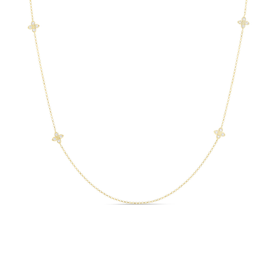 Love by the Inch 0.49ct Diamond Necklace in 18K Yellow Gold 36"