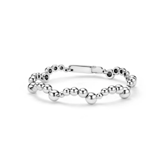 Caviar Bubbly 8mm Bracelet in Sterling Silver, size 7