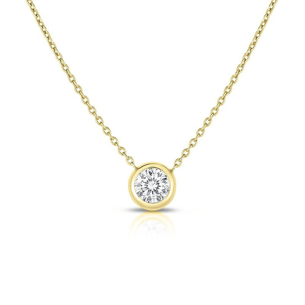 Diamonds by the Inch Diamond Necklace in 18K Yellow Gold, 18in