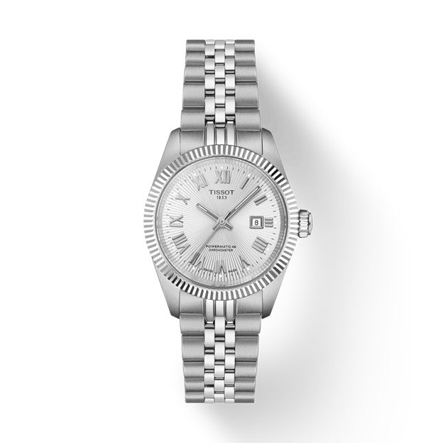30mm Ballade Watch with Silver Dial in Stainless Steel, Bracelet
