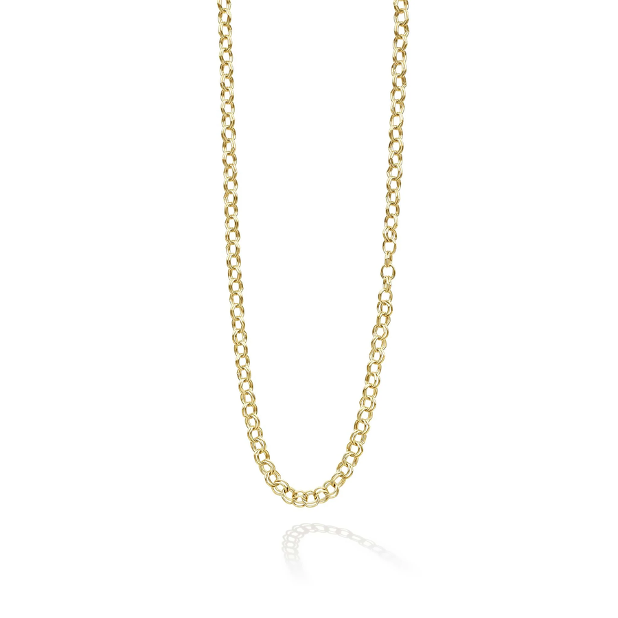 Anthem High Jinks 3.5mm Double Cable Chain Necklace in 18K Yellow Gold, 20"