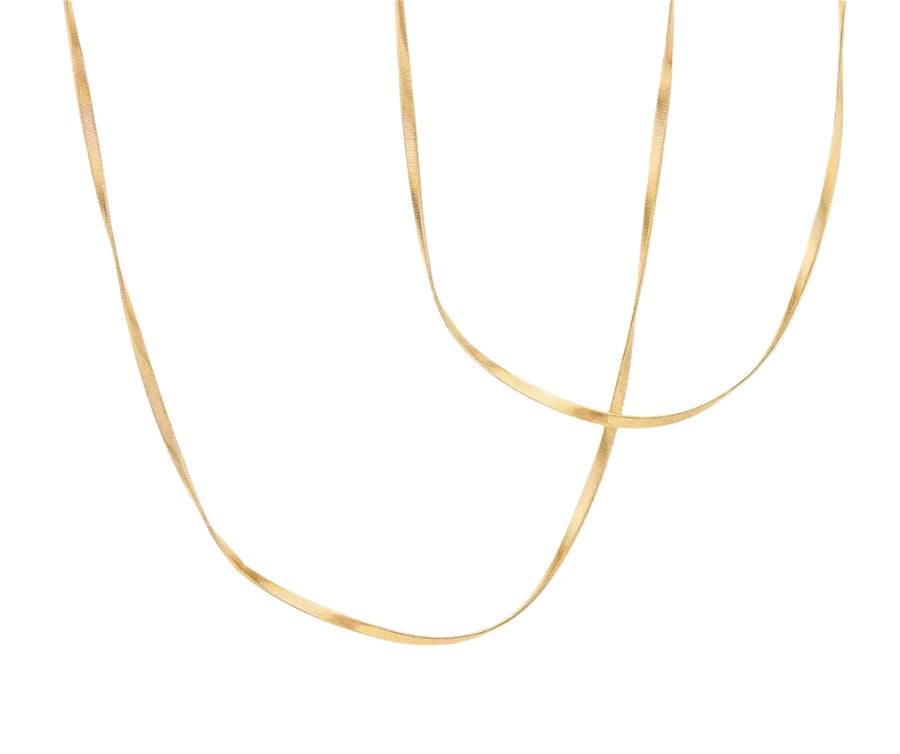 Marrakech Coiled Necklace in 18K Yellow Gold, 36in