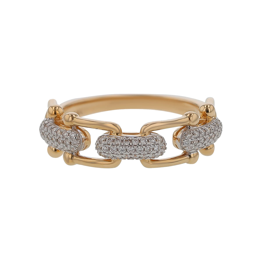 0.19ct Diamond Prong Set Ring in 14K Yellow Gold, Size 6