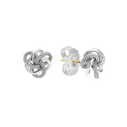 Love Knot Stud Earrings