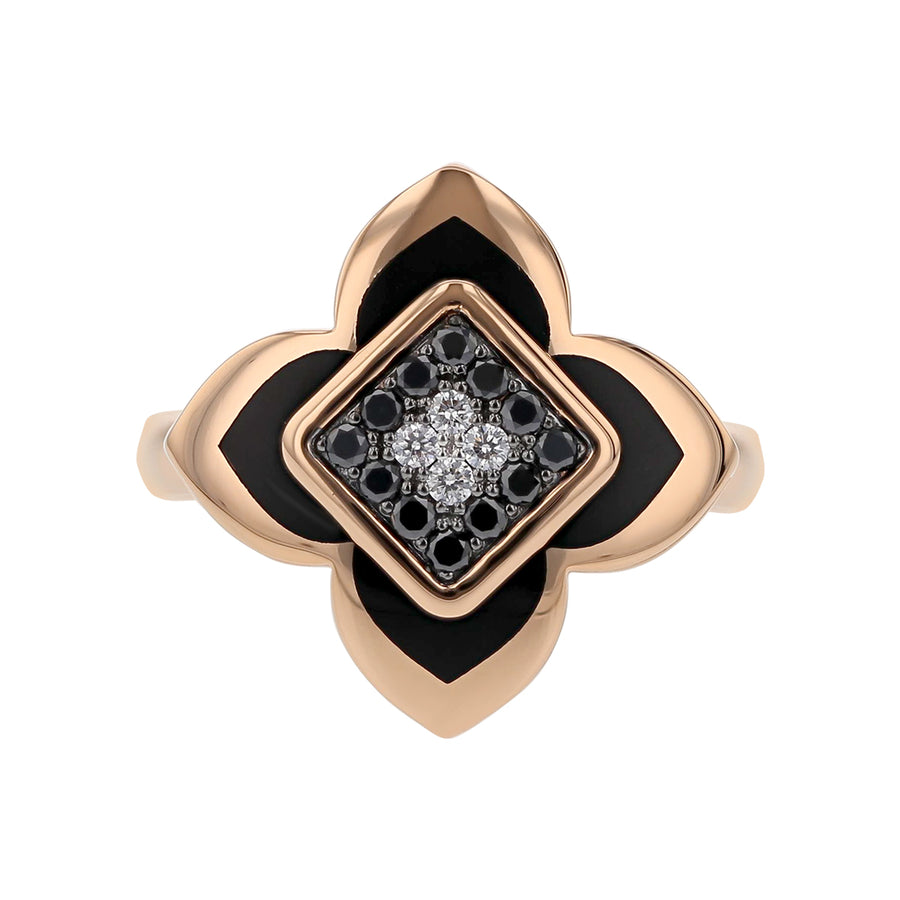 Palazzo Ducale Diamond Drop Earrings in 18K Rose Gold