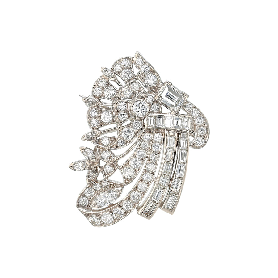 3.75ct Diamond Pin in Platinum