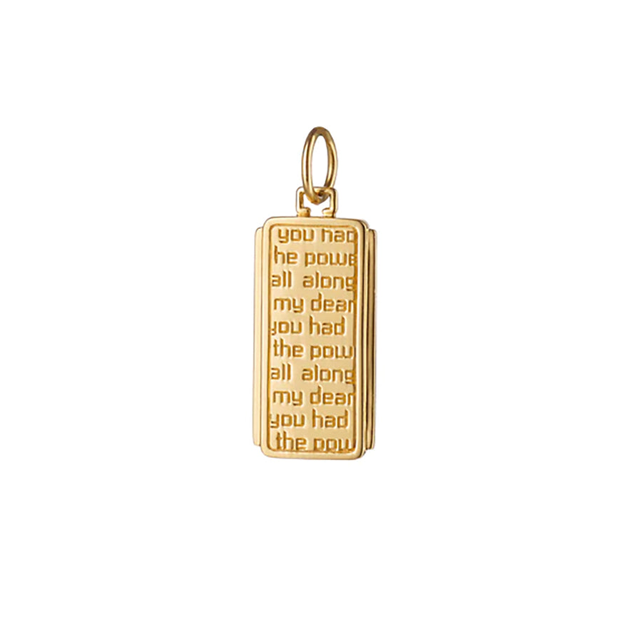 18K Yellow Gold Dorothy Medallion