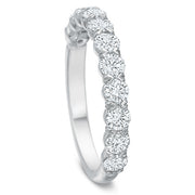 Silk Prong 1.10ct Diamond Partway Bad in Platinum, size 6