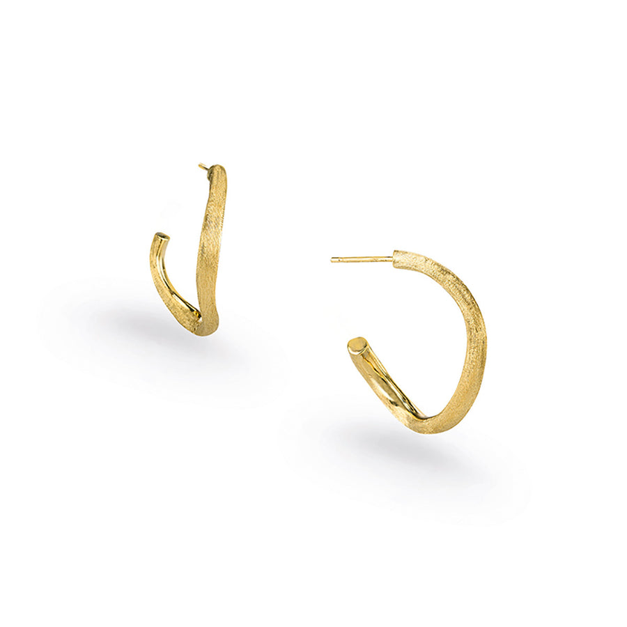 Jaipur Small Hoop Earrings in 18K Yellow Gold