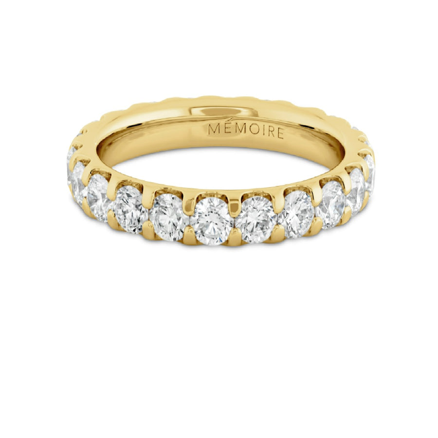Odessa 1.81-2.29ct Diamond Eternity Band in 18K Yellow Gold, Size 6.5