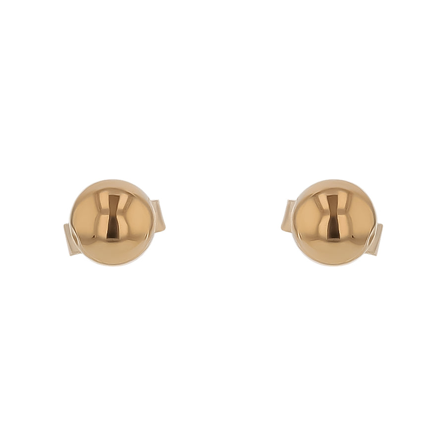 Ball Stud Earrings in 14K Yellow Gold