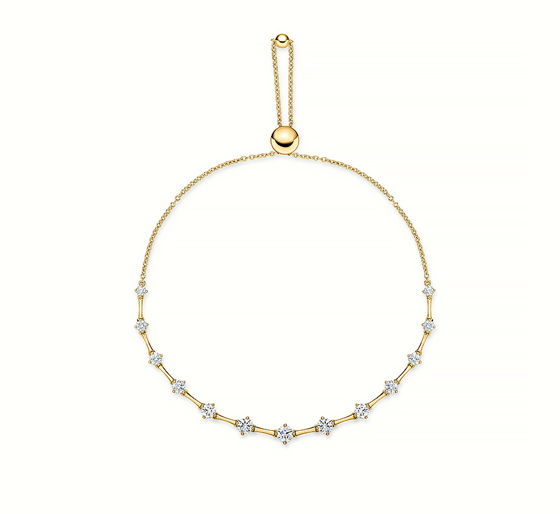 Cadence 1.22-1.28ct Diamond Bracelet in 18K Yellow Gold