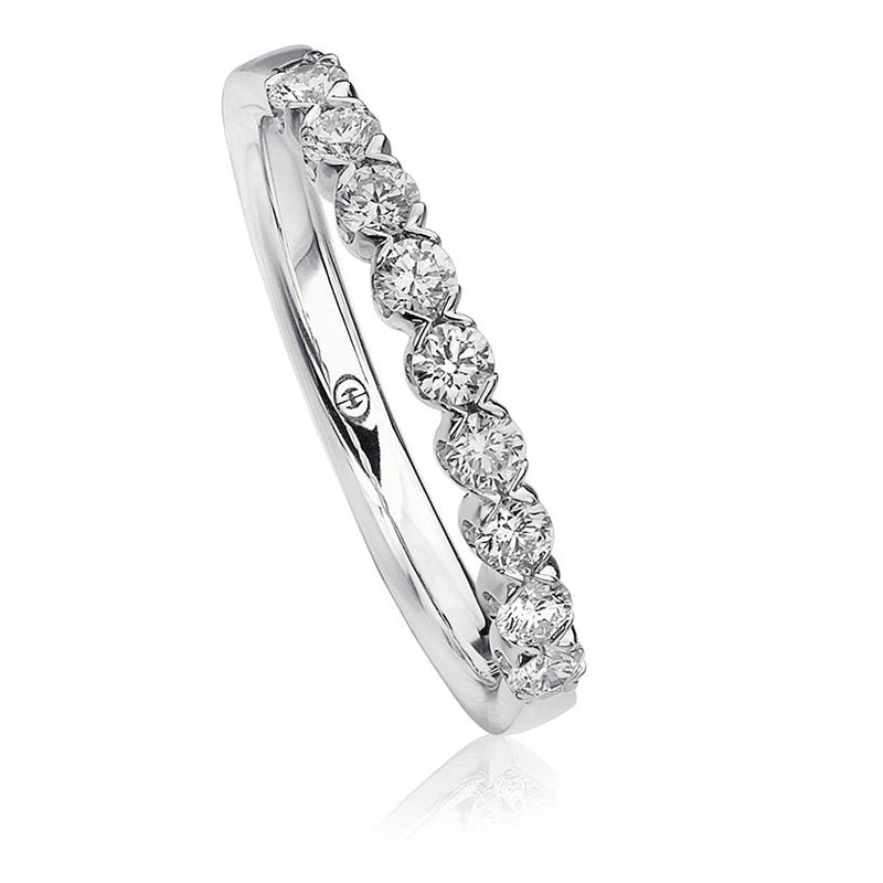 0.42ct Diamond Band in 14K White Gold, size 6.5