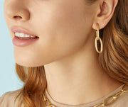 Jaipur Link Drop Earrings in 18K Yellow Gold