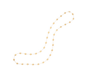 Siviglia Bean Necklace in 18k Yellow Gold, 36in