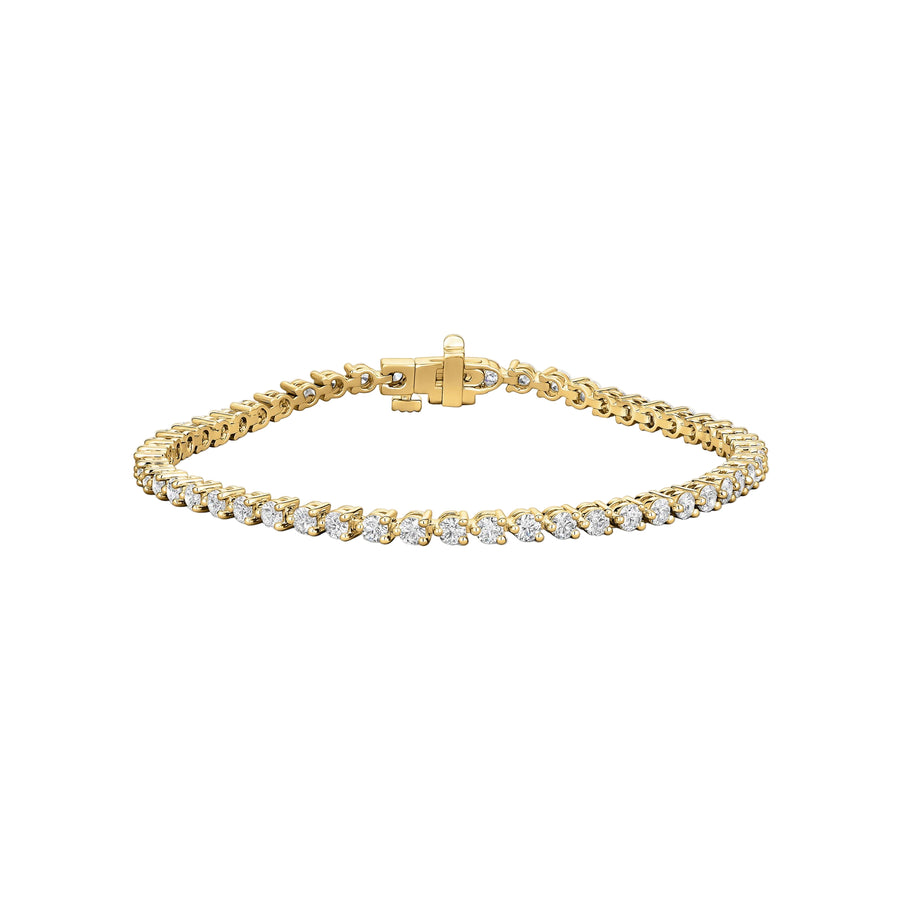 Temptation 6.80-7.00ct Diamond Tennis Bracelet in 18K White Gold, 7"