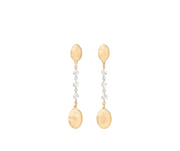 Siviglia 0.28ct Diamond Drop Earrings in 18K Yellow Gold